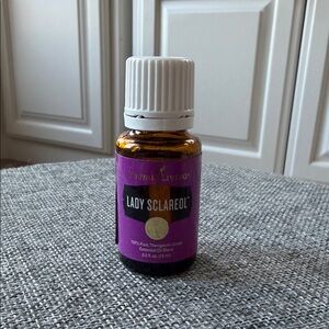Young Living 15ml Lady Sclareol Essential Oil - Purple